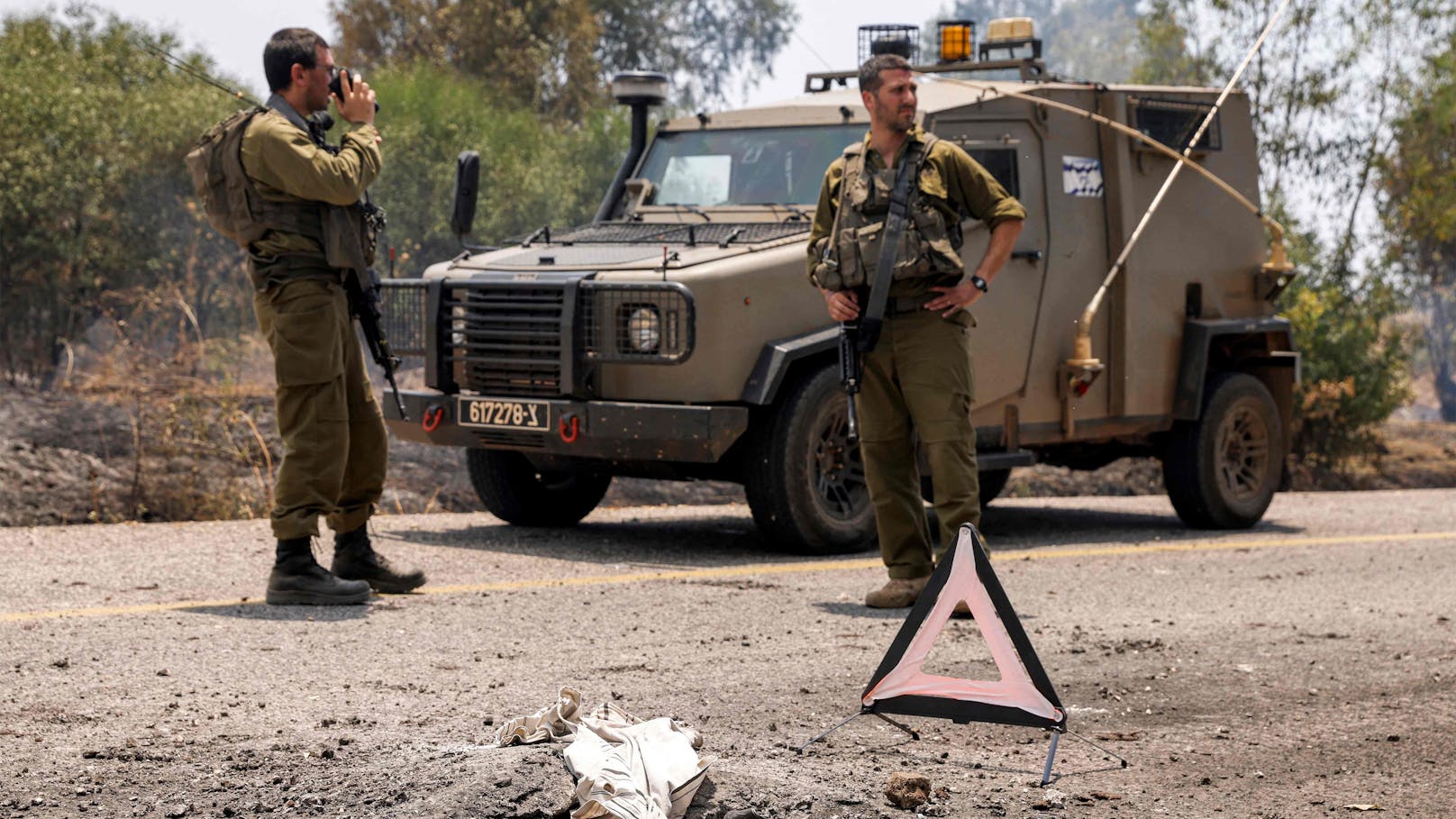 Acht israelische Soldaten bei Auto-Explosion getötet