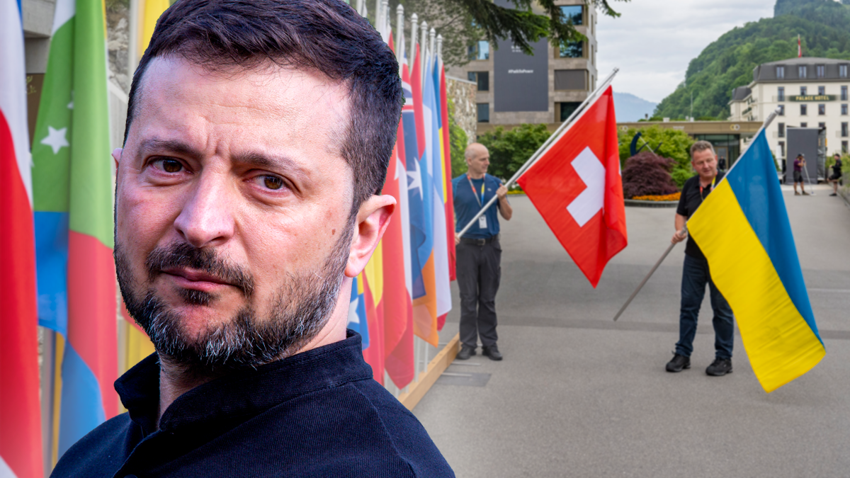 Wolodimir Selenski nimmt an der Friedenskonferenz am Bürgenstock teil. Russland beteiligt sich nicht.