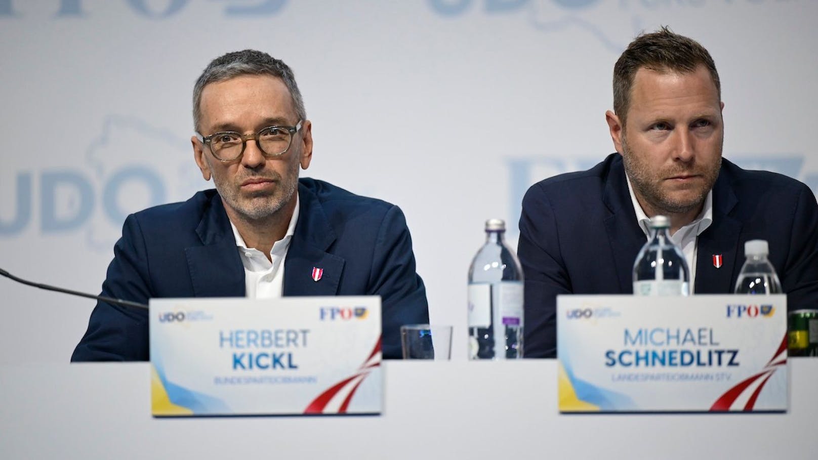 Herbert Kickl und Michael Schnedlitz