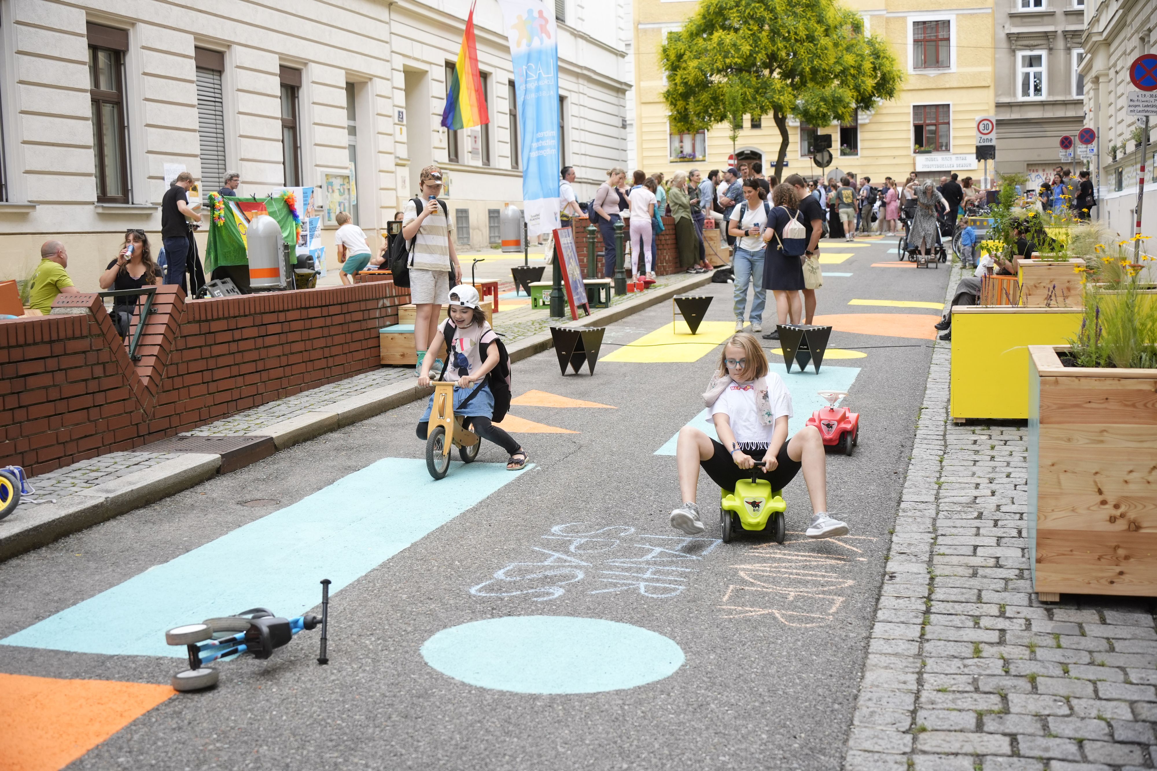 Im vergangenen Jahr wurde das Projekt „TIKTAK“ in der Galileigasse eröffnet.