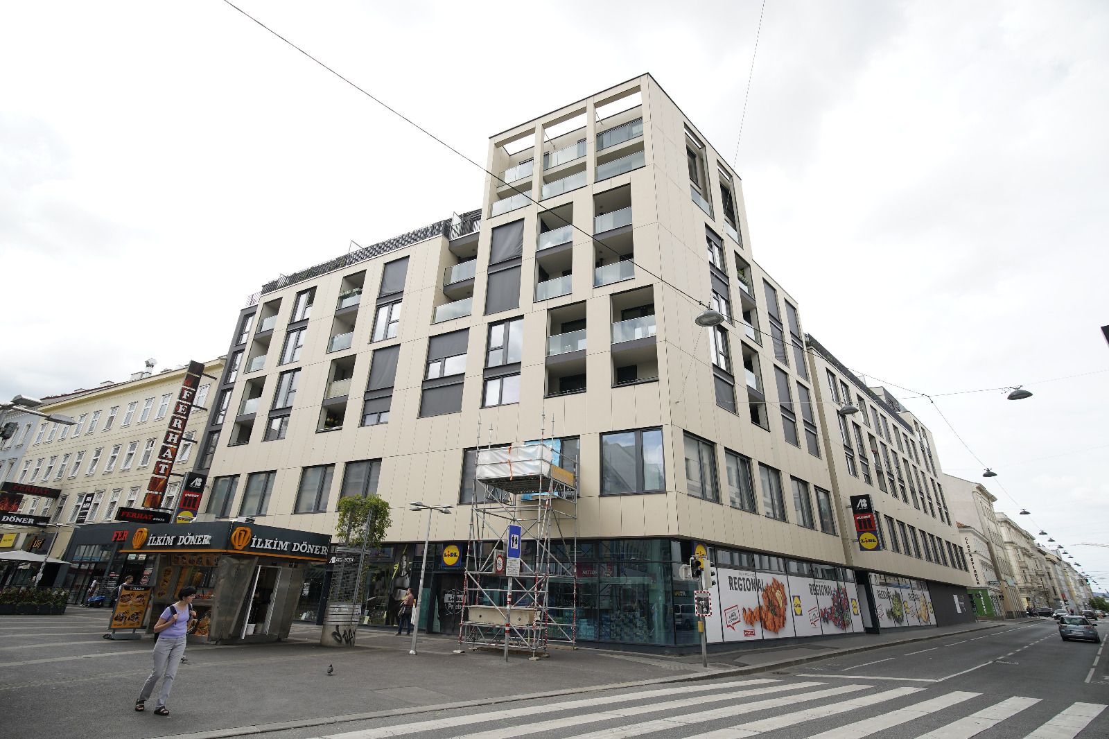 Ende September ziehen rund 40 Polizisten in das Ersatzquartier in der Favoritenstraße 92 um.