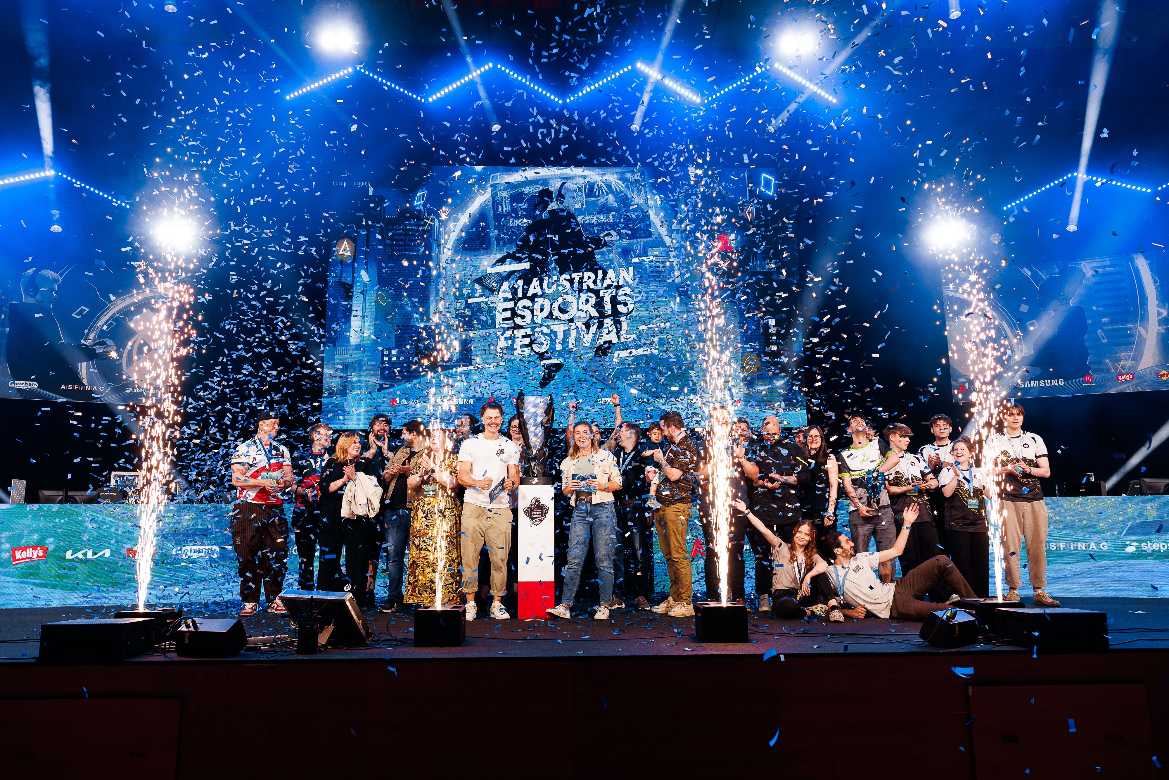 21.700 Fans feierten Gaming und Spielekultur am A1 Austrian eSports Festival.