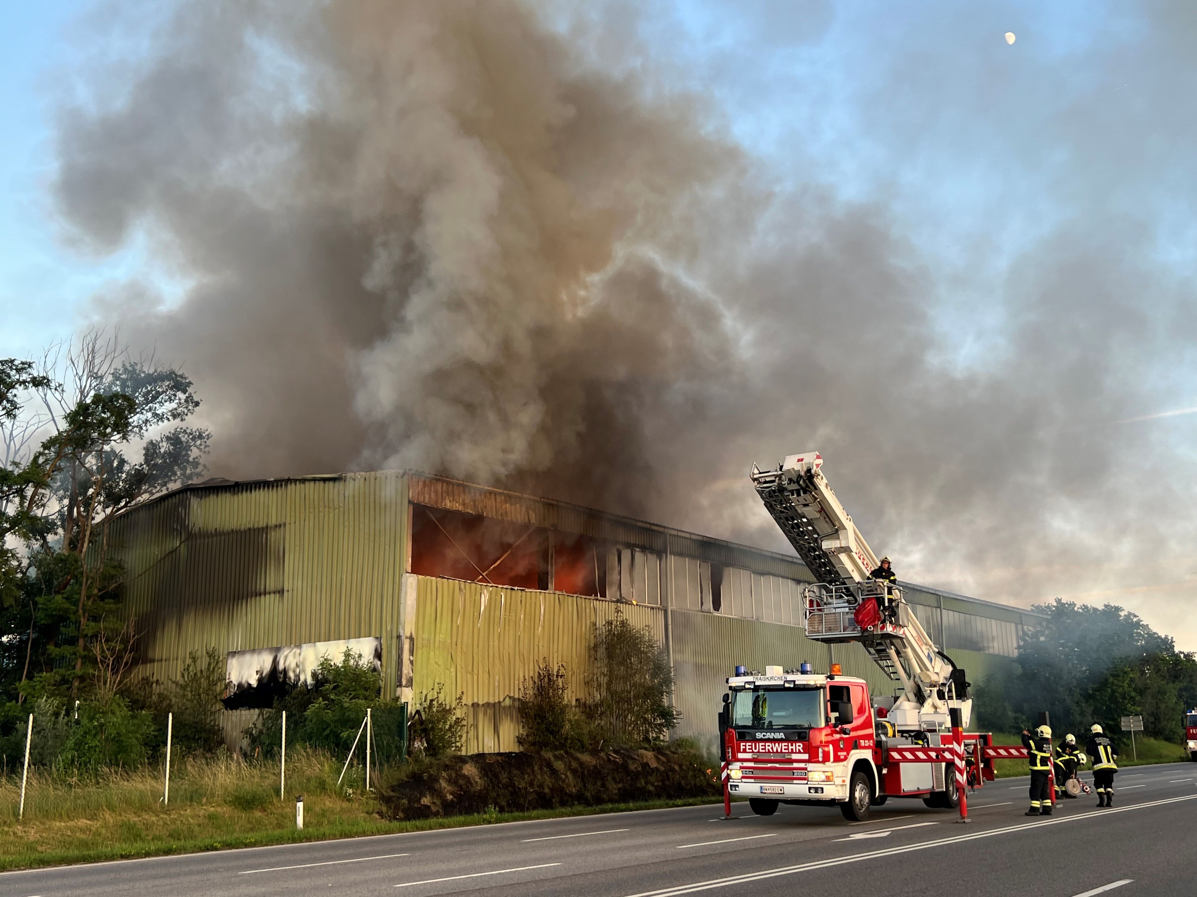 Die Einsatzkräfte waren schnell vor Ort.