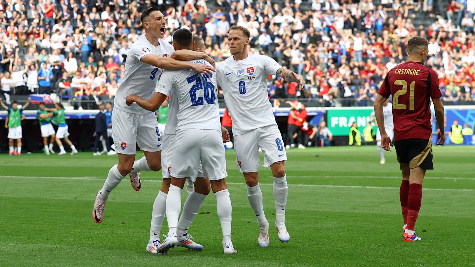 Slowakei sorgt für EM-Sensation – 1:0 gegen Belgier