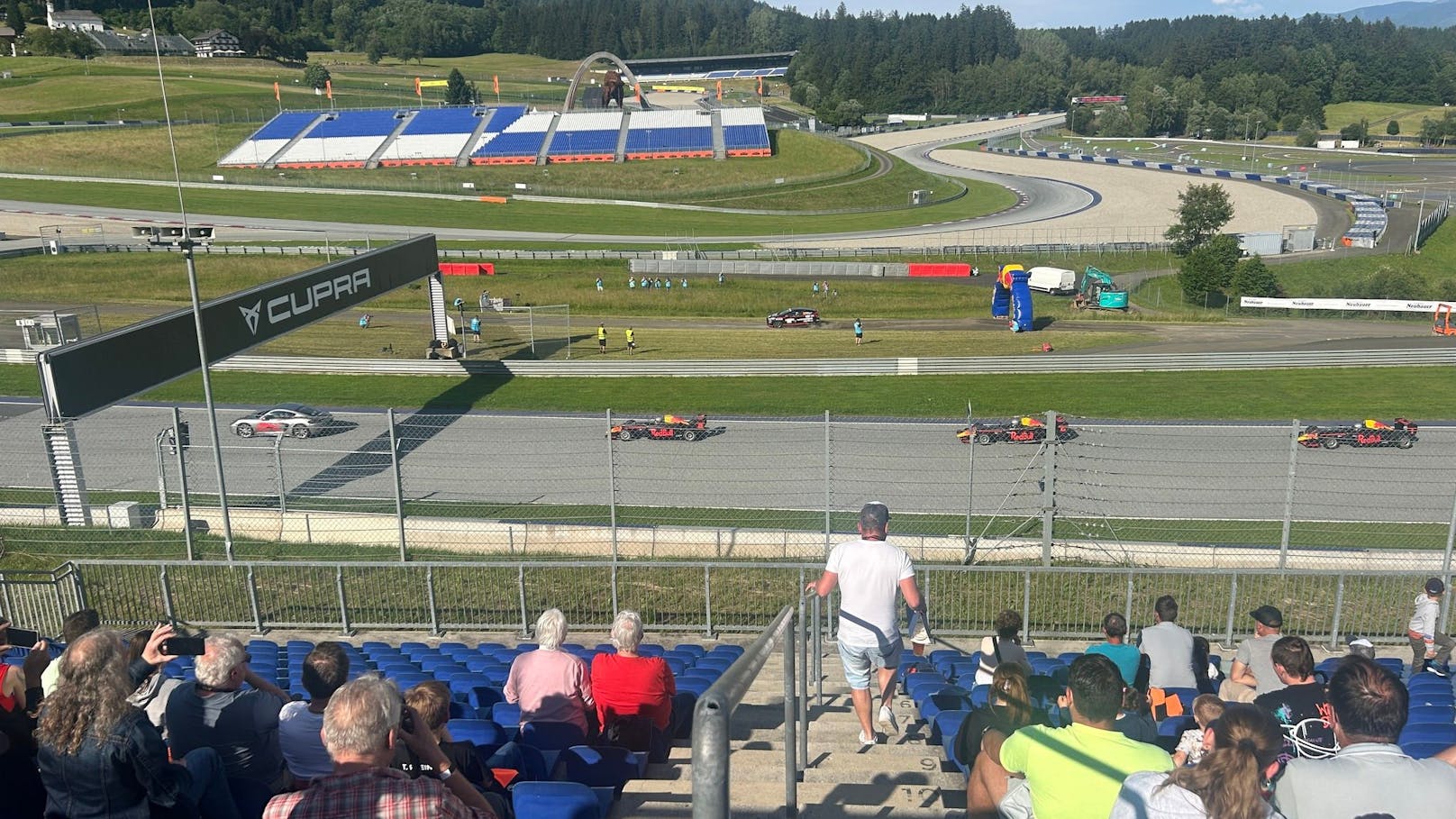 Tolle Aussicht am Red Bull Ring