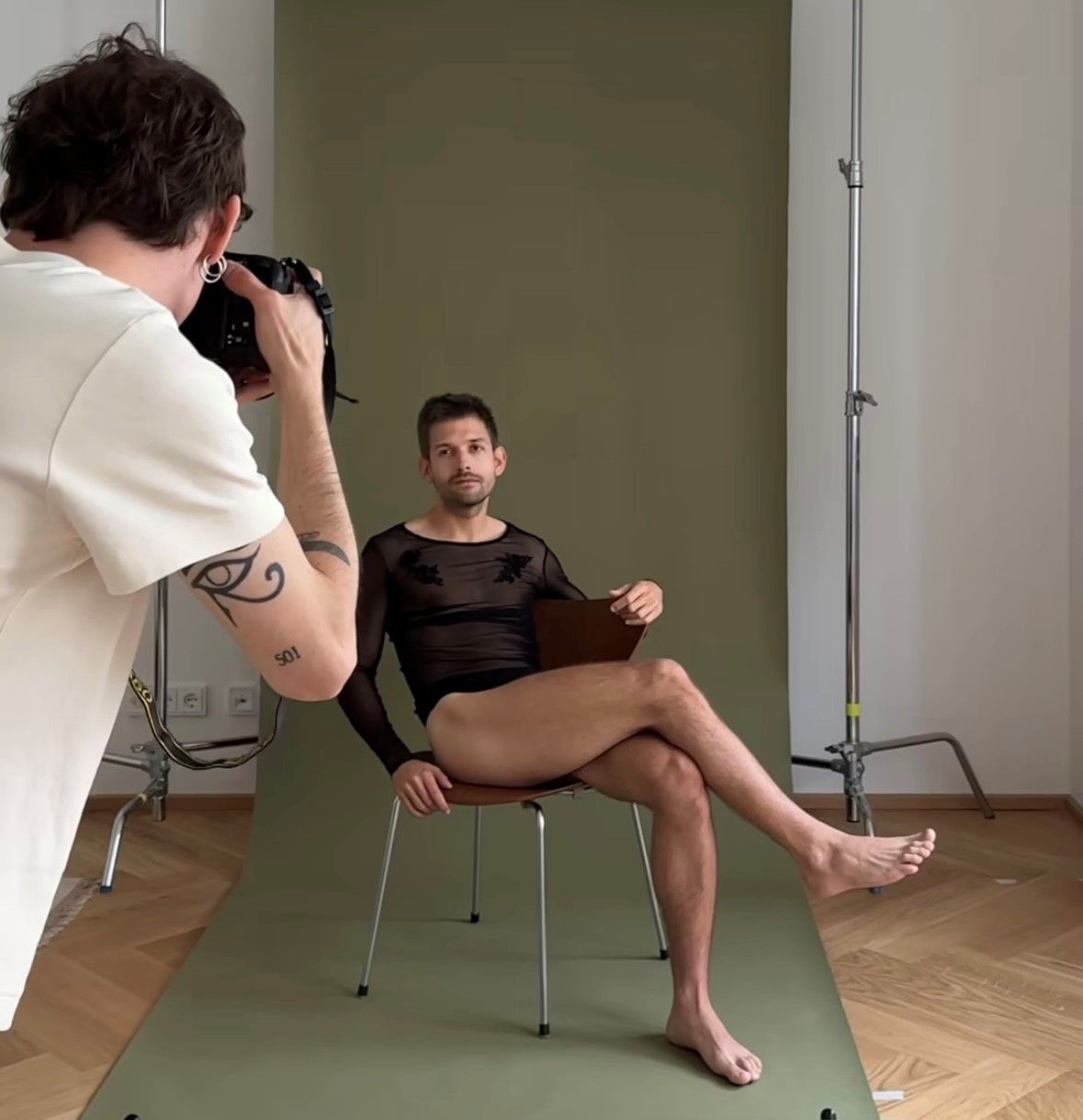 Michi Buchinger stand für die österreichische Marke 