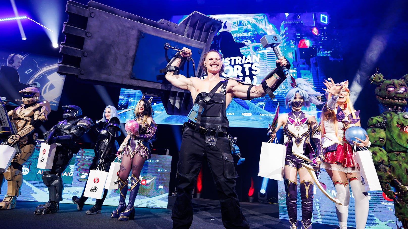 Ein jährliches Highlight beim A1 Austrian eSports Festival sind die Cosplay Parade und der Cosplay-Contest. 