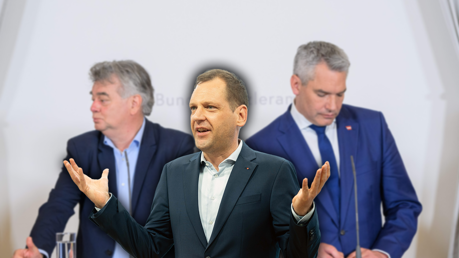 Die SPÖ kritisierte das Verhalten von Bundeskanzler Karl Nehammer.