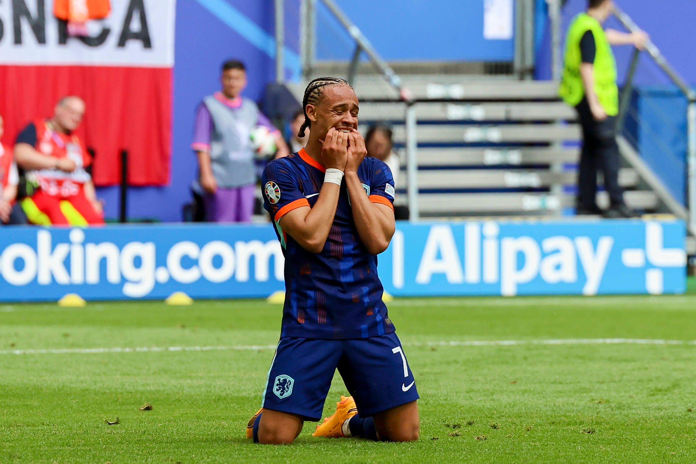 Die erste Gruppenpartie gegen Polen war ein hartes Stück Arbeit für Simons und die Niederlande. 