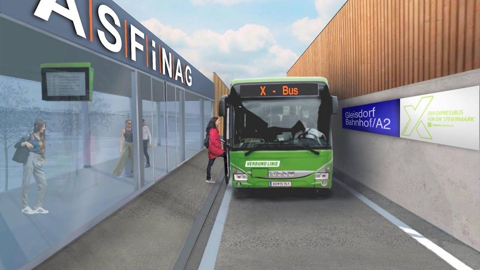 Erste Autobahn-Bushaltestelle Österreichs kommt 2026