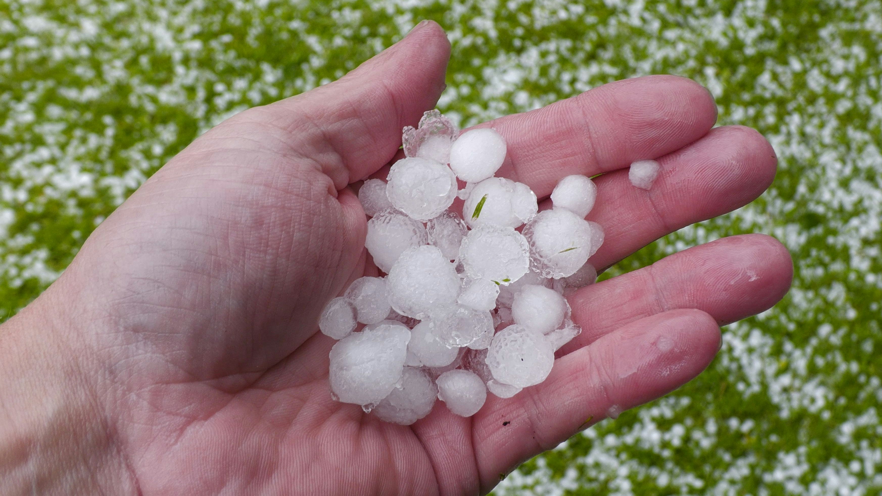 Es werden wieder Hagel-Unwetter in Österreich erwartet. Symbolbild