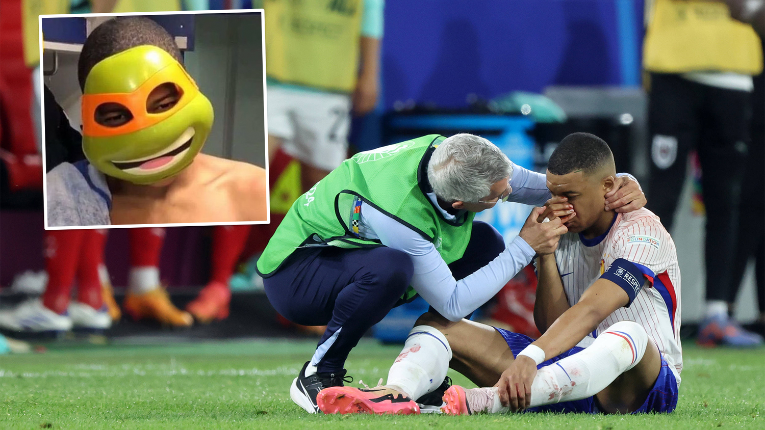 Kylian Mbappe fragte seine Fans nach Maskenideen.