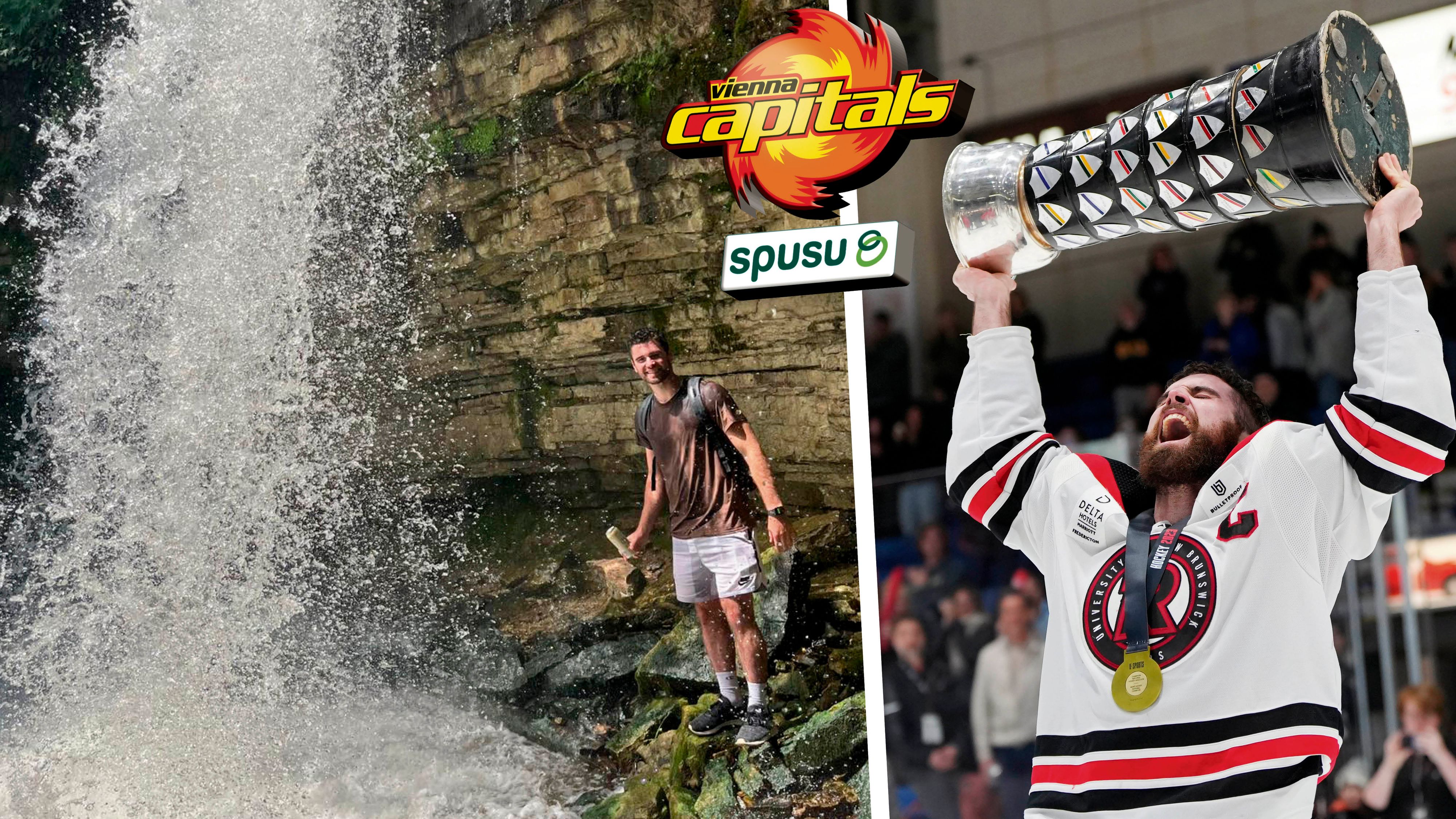 Willms in der Natur und mit der Trophäe: 