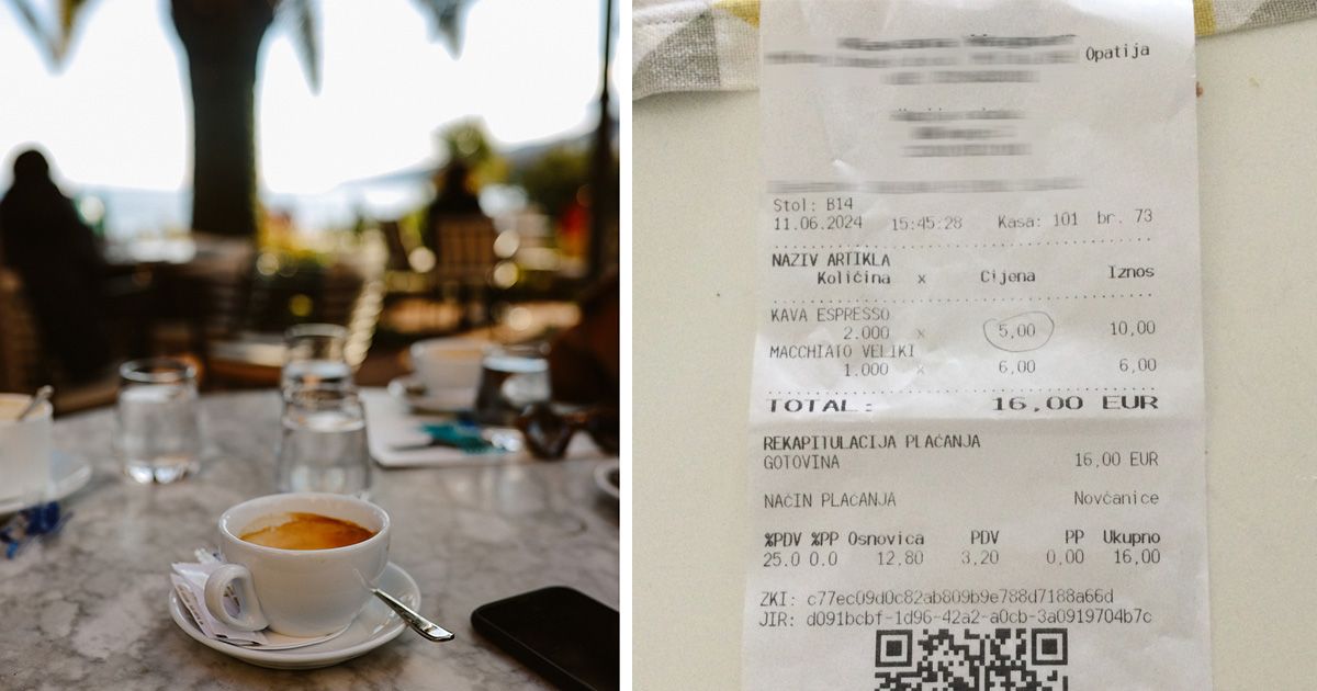In der kroatischen Küstenstadt Opatija kann es durchaus passieren, dass man für einen Espresso 5 Euro liegen lässt - oder für einen doppelten Espresso gleich 10 Euro.