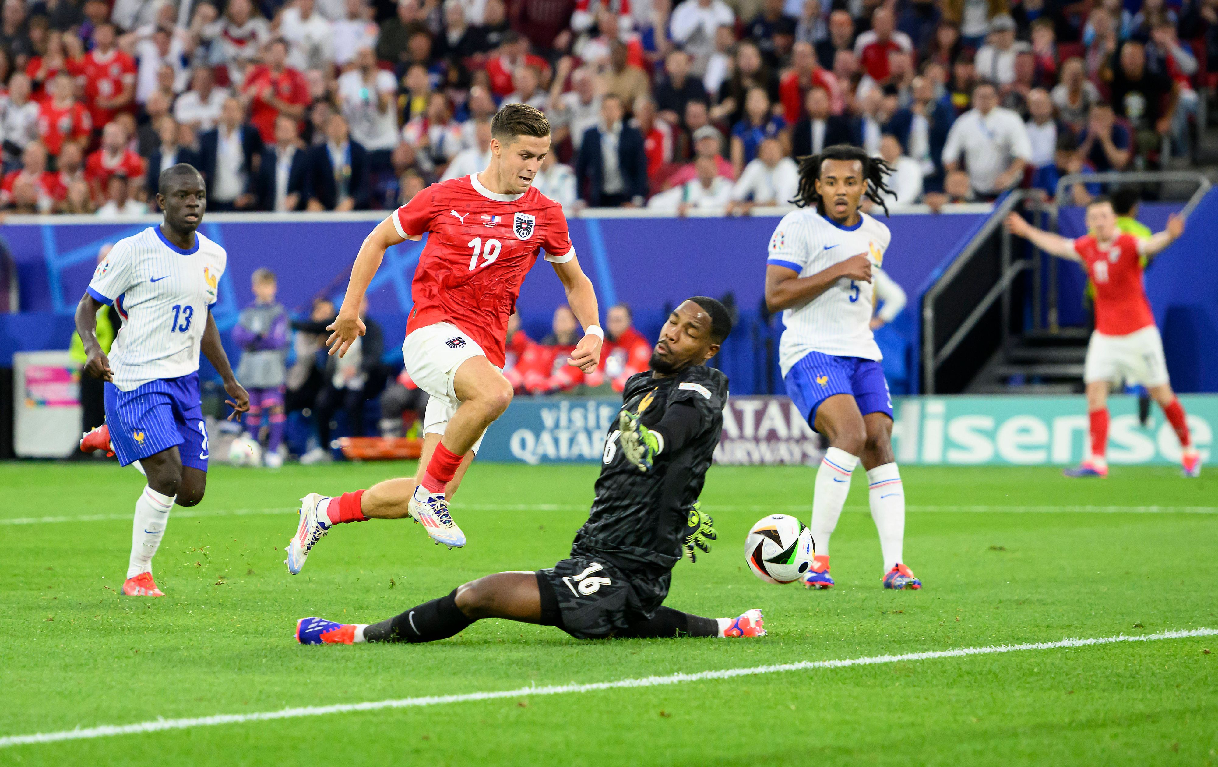 Christoph Baumgartner vergab die Riesenchance auf den Führungstreffer.