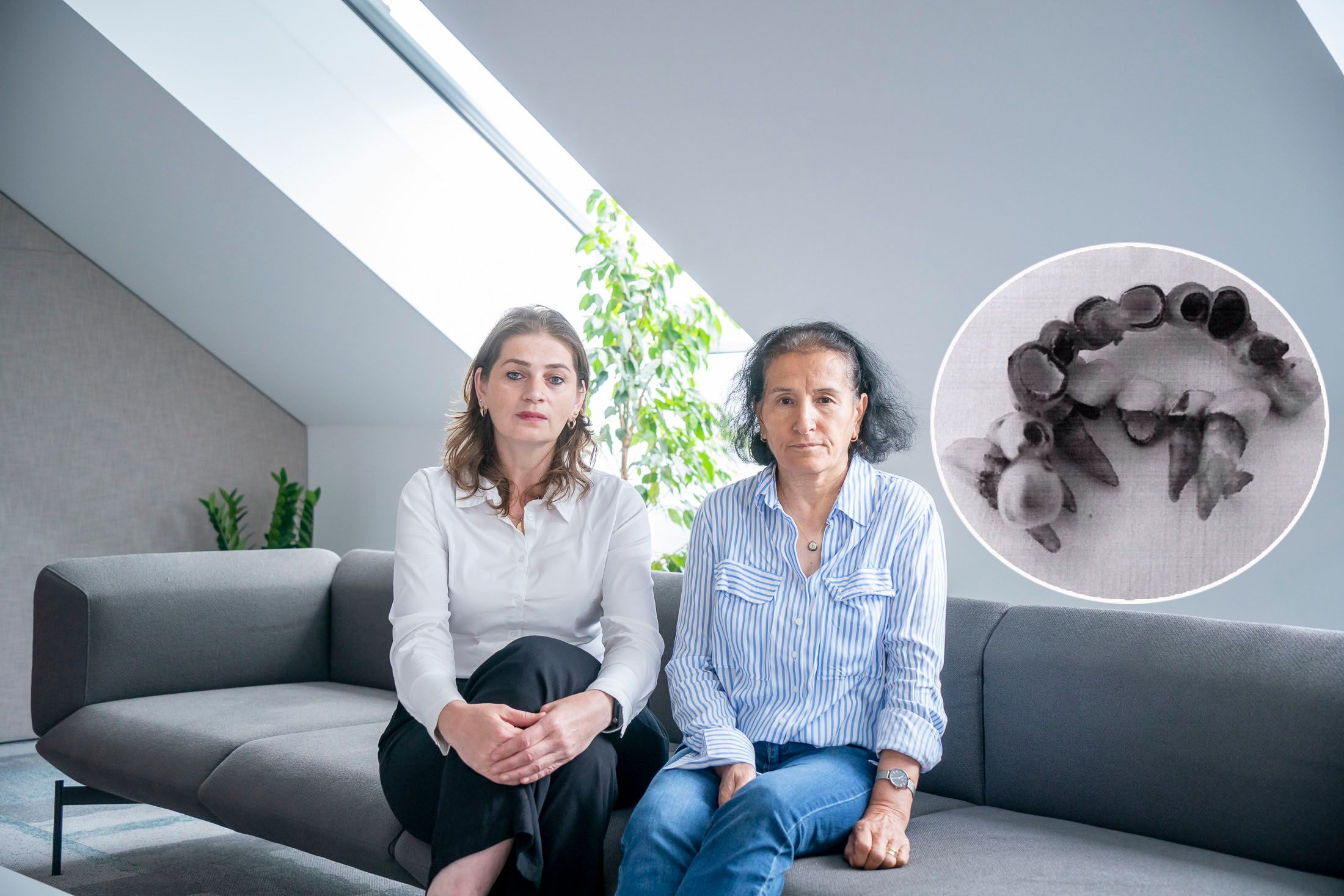 Rukiye B. (l.) und Ayten G. (60) wurden von einem türkischen Zahnarzt verunstaltet, ein Wiener Arzt stellte dafür seine Praxis zur Verfügung.