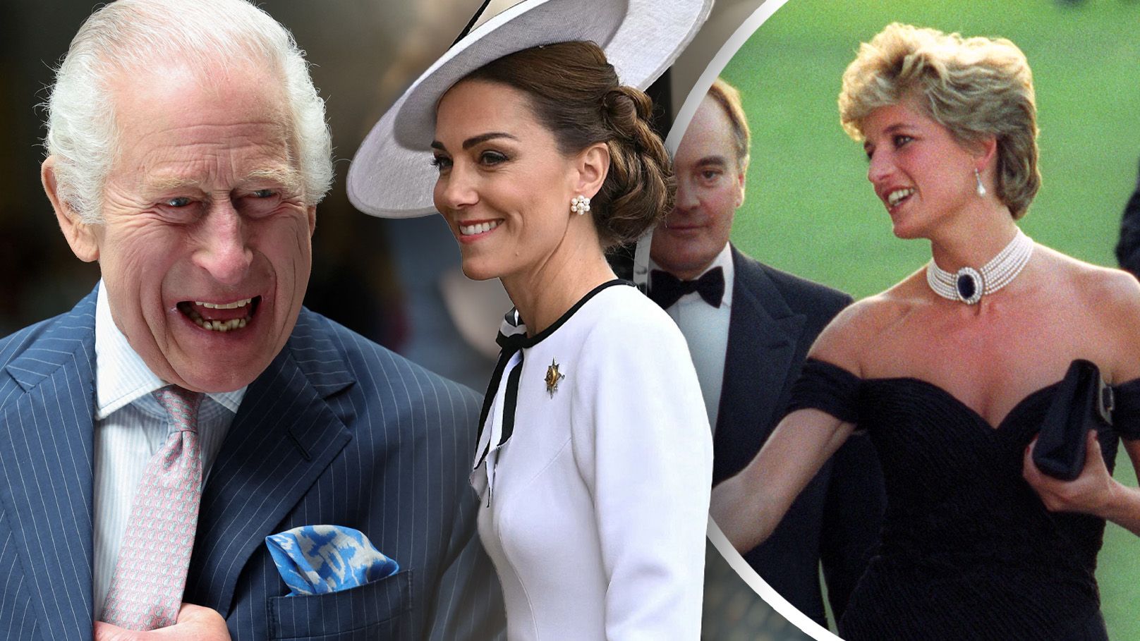 Charles und Kate nutzen Kleidung wie Diana.