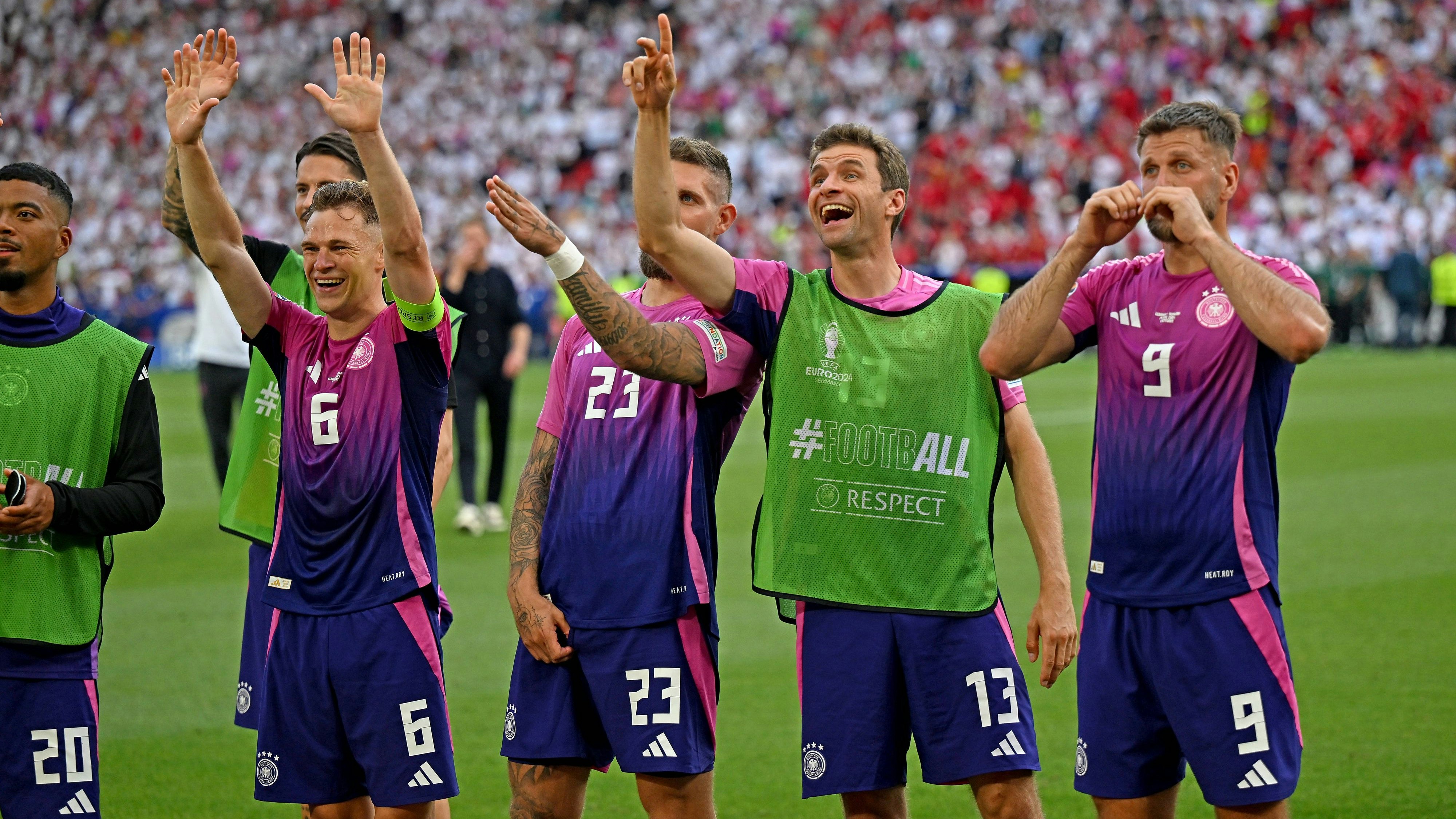 Die EM-Party bei den Deutschen geht weiter