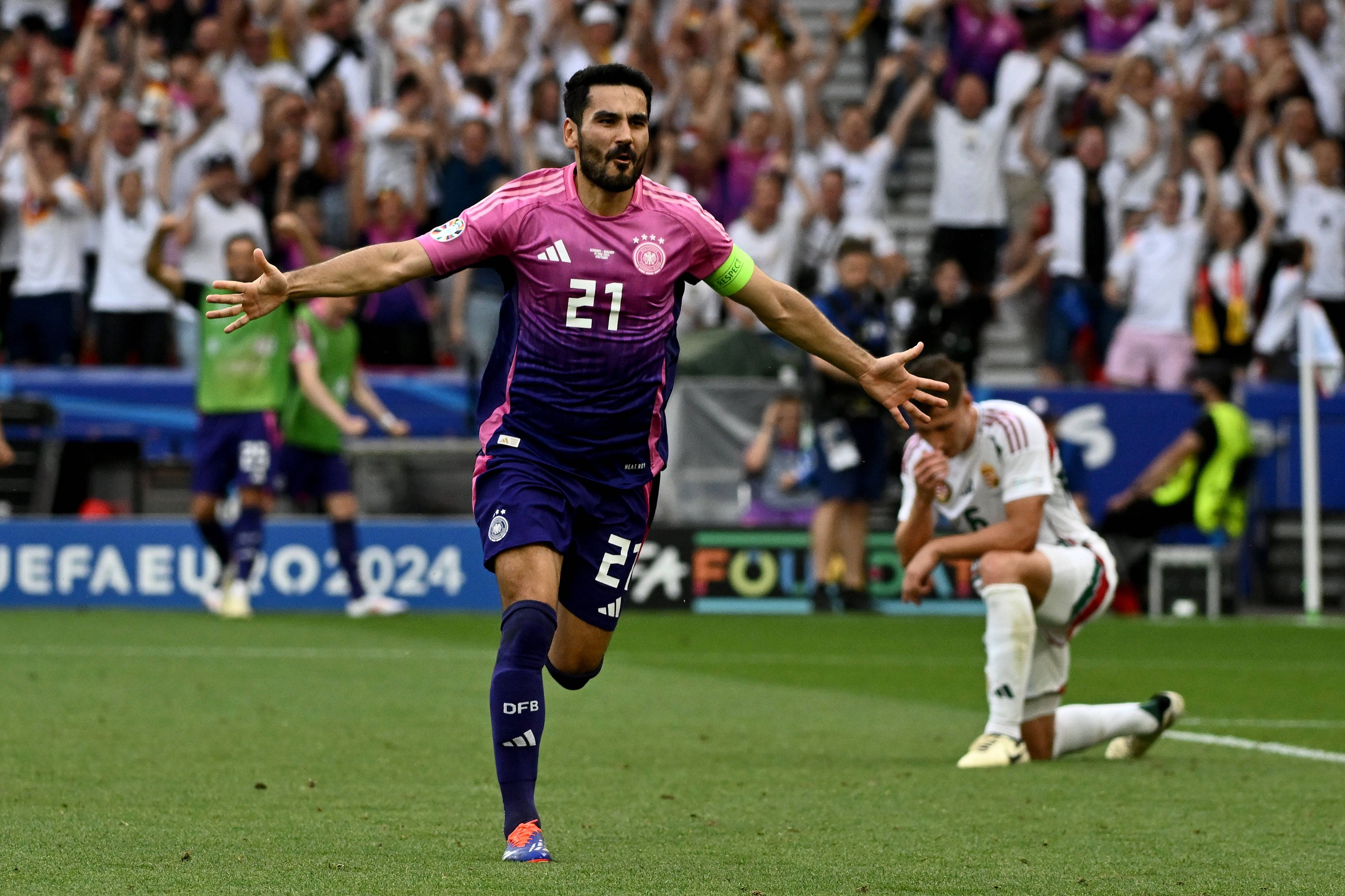 Jubel bei Deutschland: 2:0 gegen Ungarn!