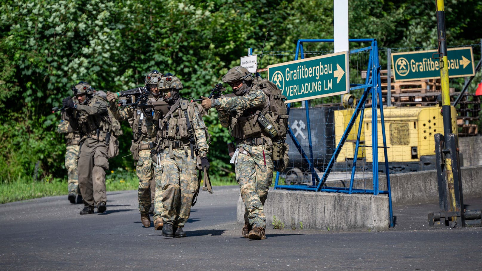 Die siebte Jägerbrigade stellte Kräfte für die Zurückeroberung des Landes.