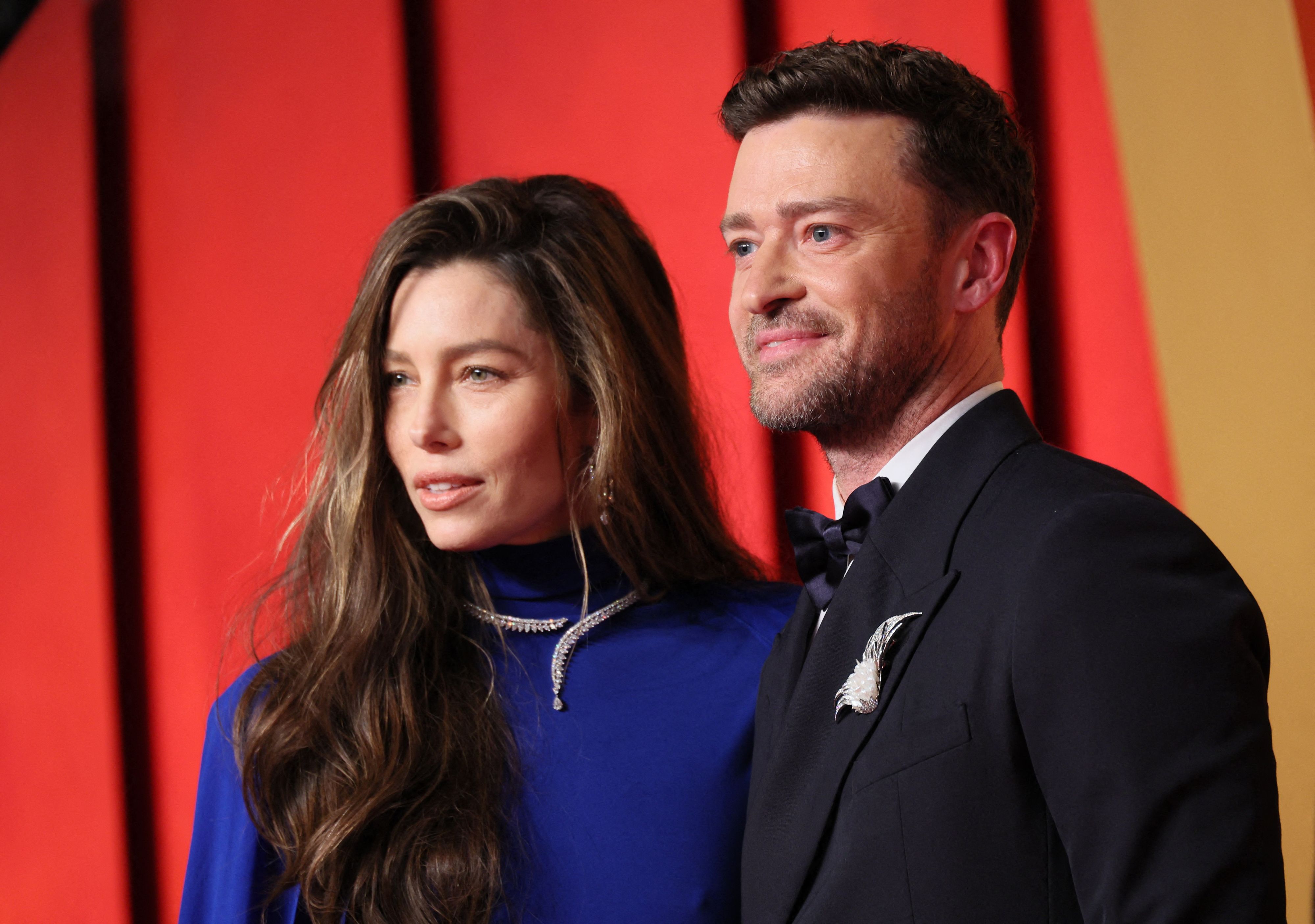 Justin Timberlake and Jessica Biel