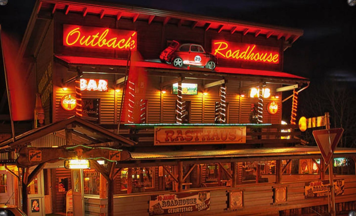 Das Roadhouse steht zum Verkauf, der Besitzer ist verhandlungsbereit.