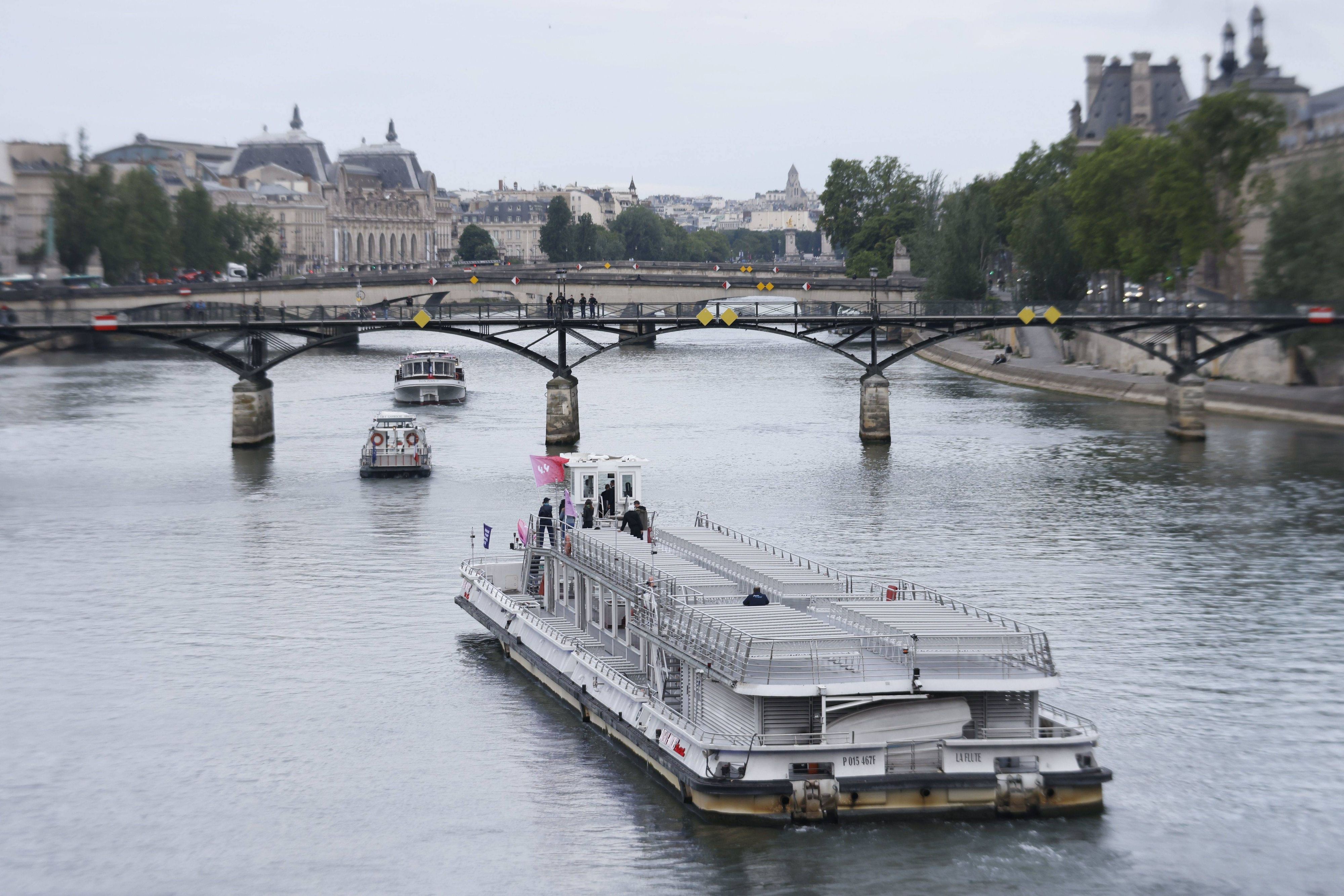 Die Seine soll Austragungsort für den Triathlon und das Freischwimmen bei den Olympischen Spielen sein.