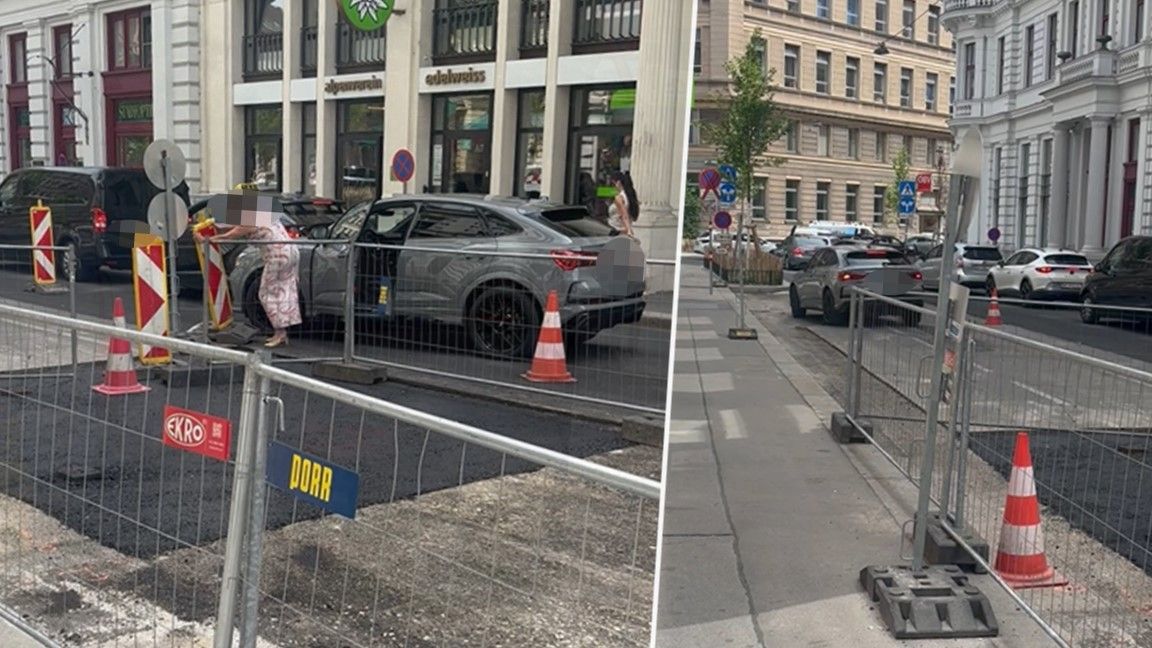 Dieses Manöver sorgte in der Wiener City für Aufsehen.