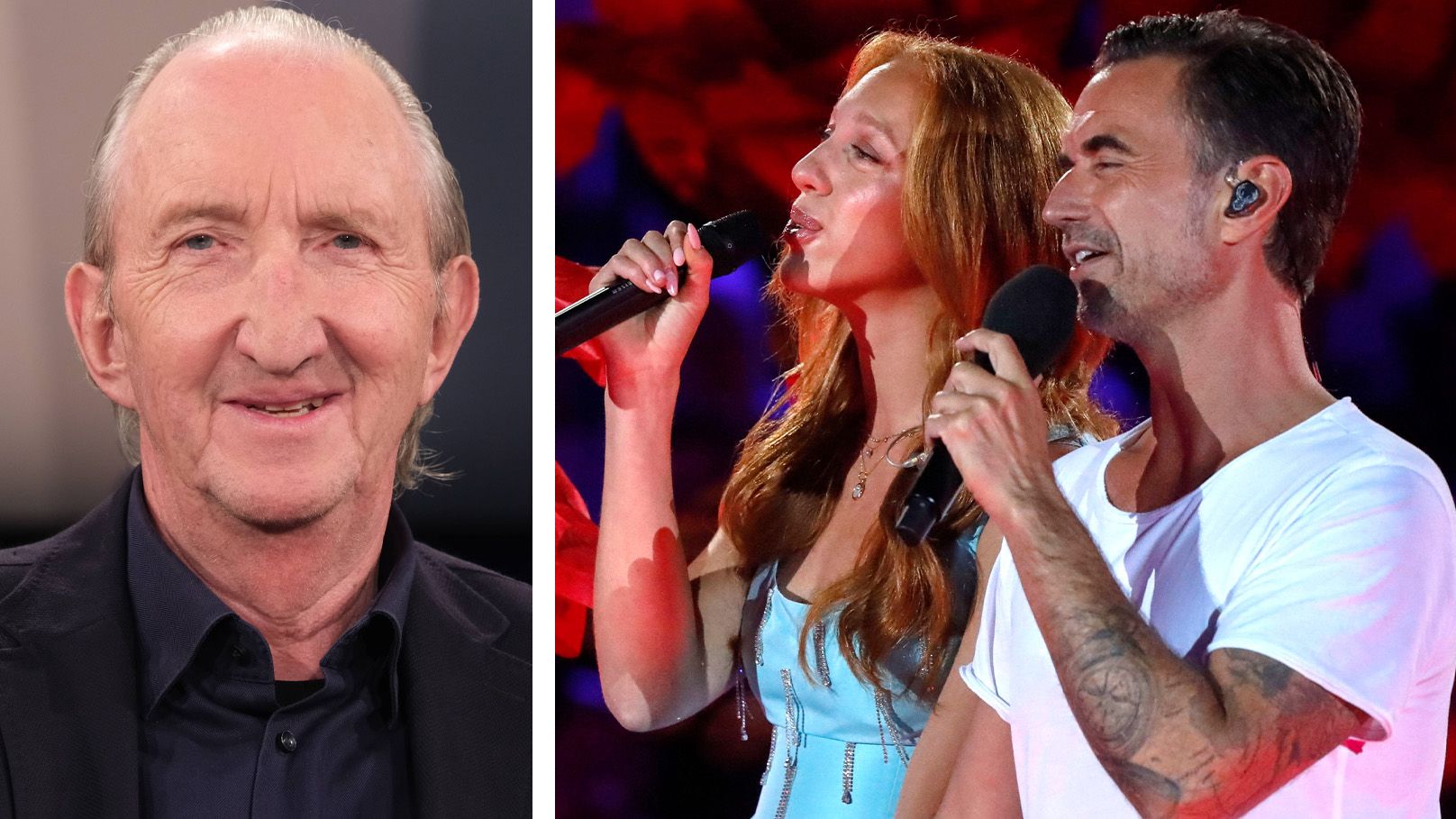 Mike Krüger ist von Florians Gesang nach einem Auftritt nicht begeistert.