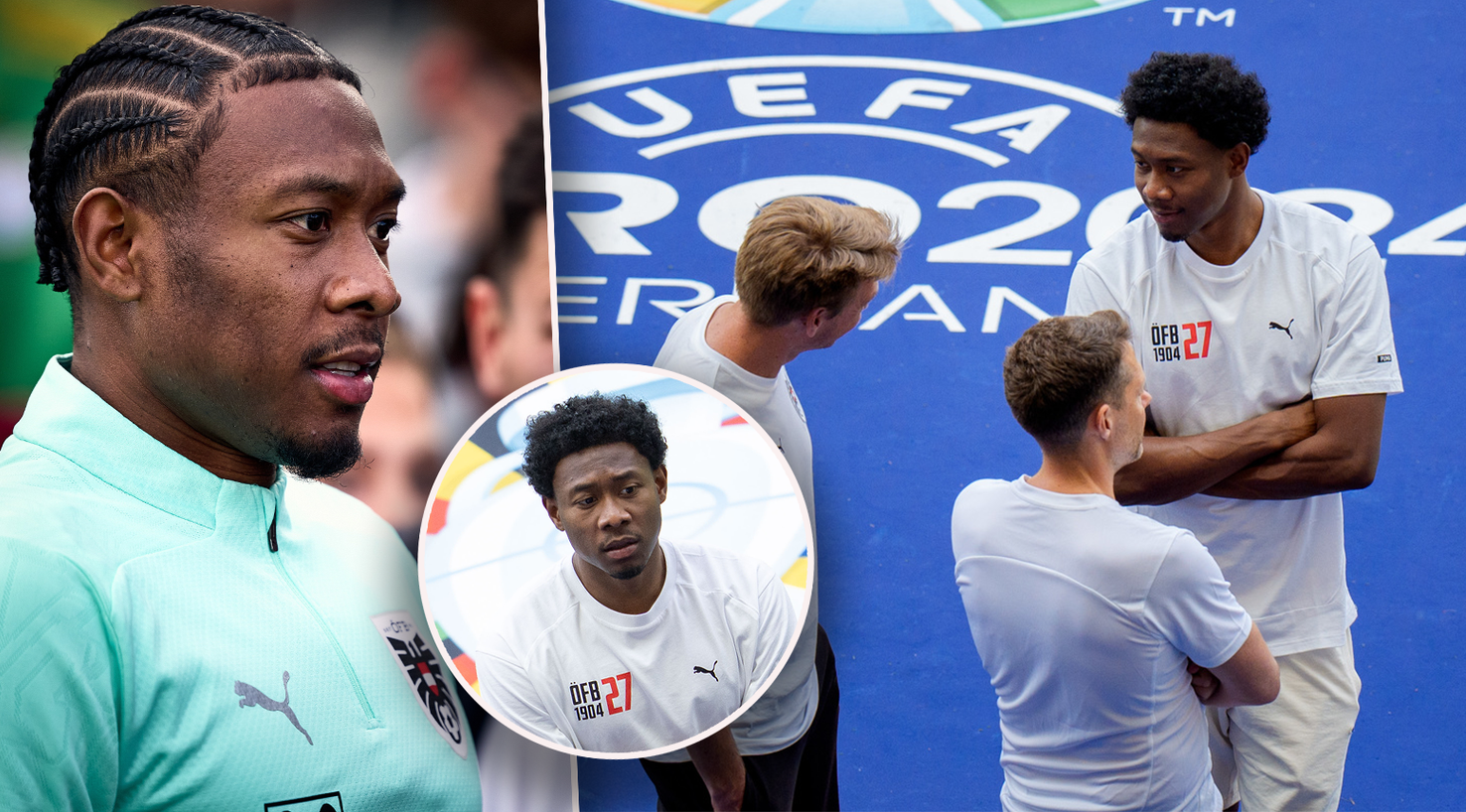 Heute.at - Neuer Look! Alaba überrascht vor Polen-Hit mit Frisur