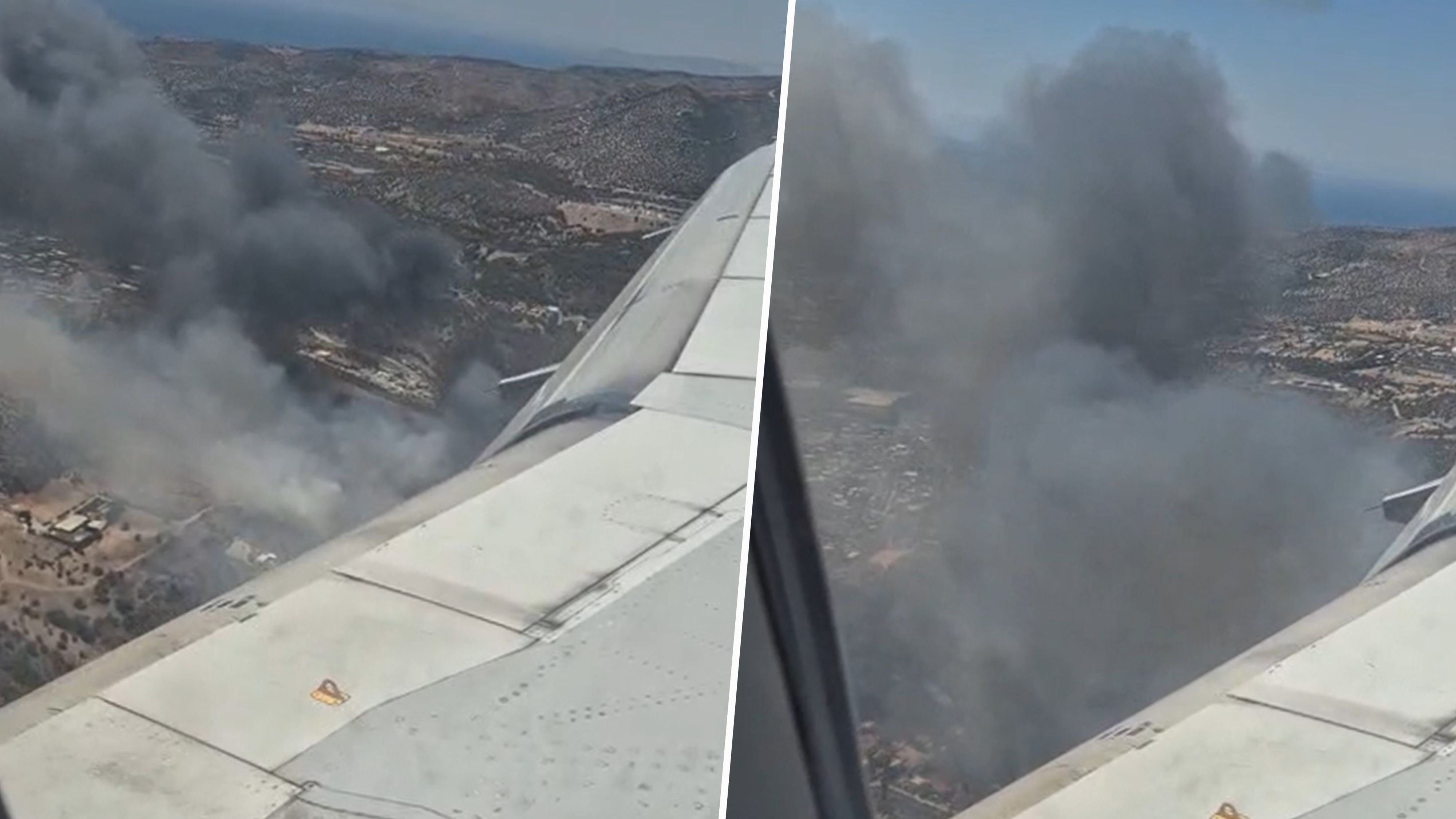 Bange Augenblicke für einen Niederösterreicher vor der Landung in Athen.