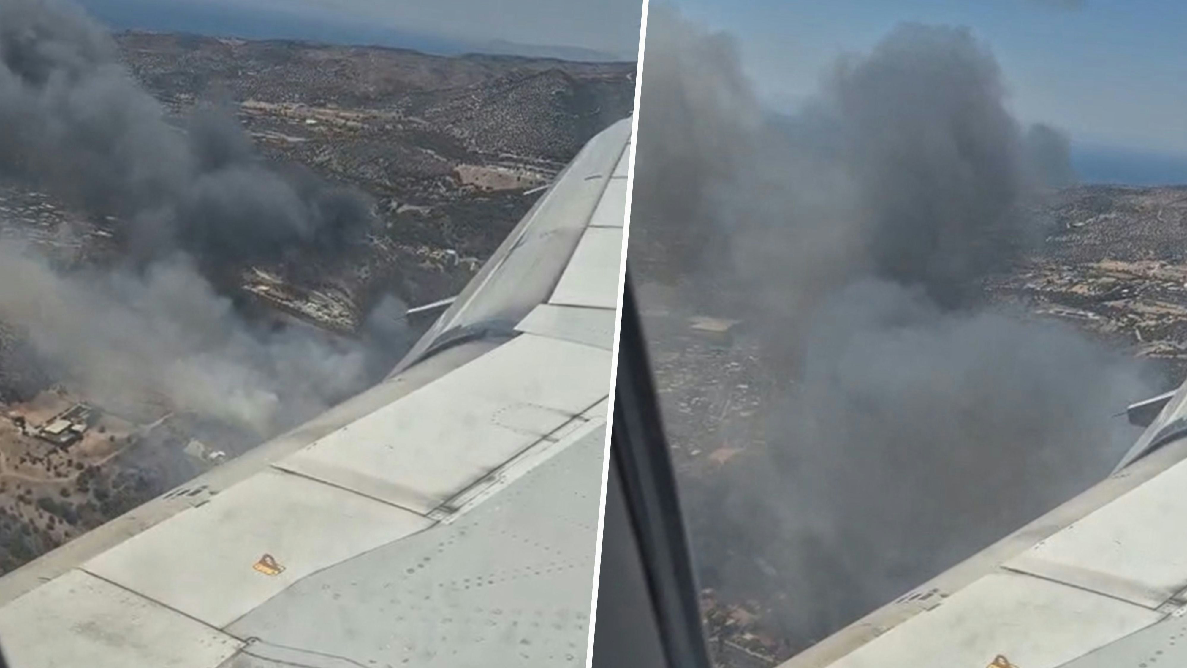 Schreckmoment bei Flug – "Dachte, das Flugzeug brennt"