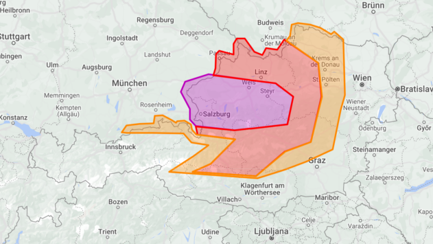 Heute.at - Heftiges Hagel-Unwetter im Anmarsch – Experten warnen