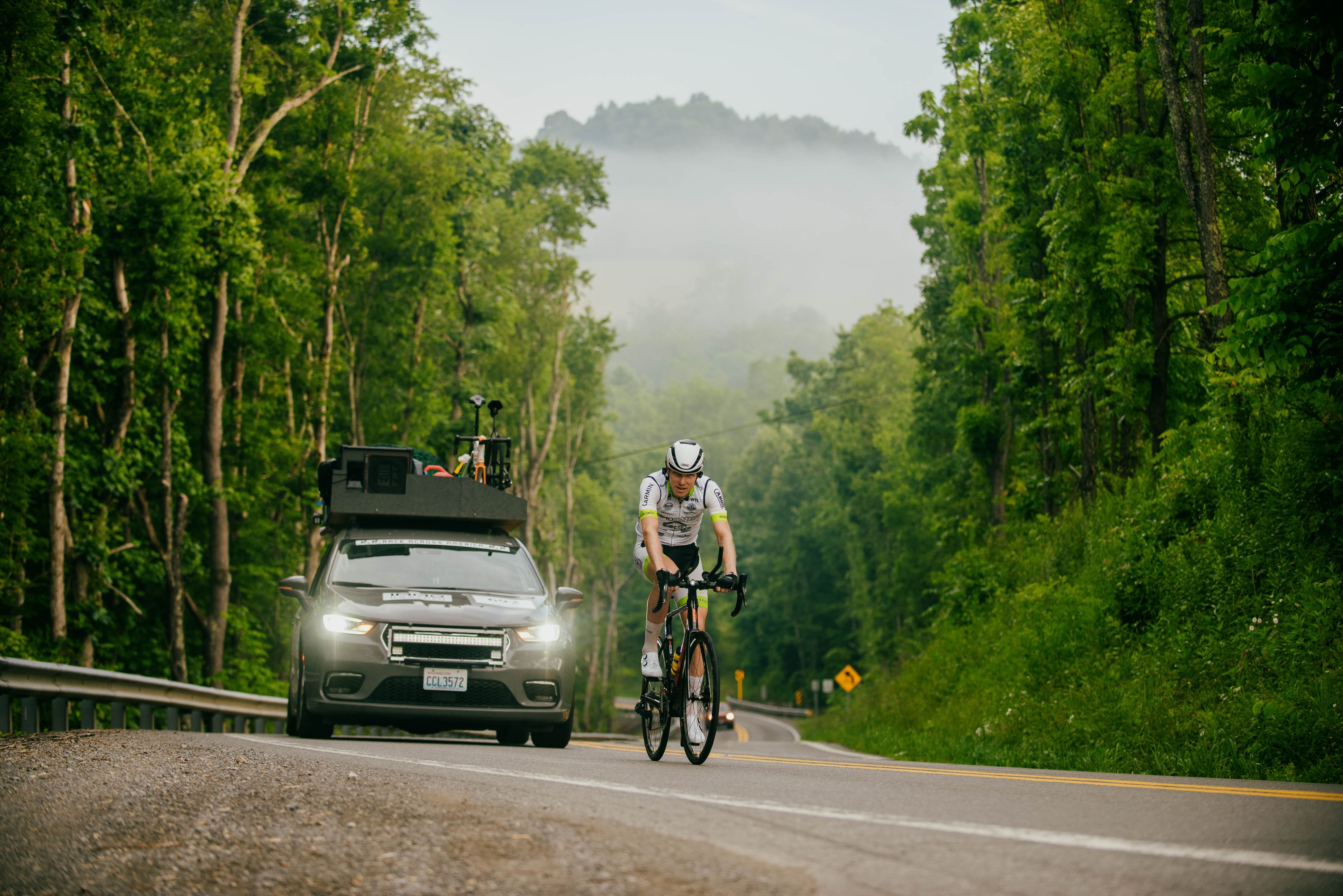 Lukas Kaufmann in den Appalachen