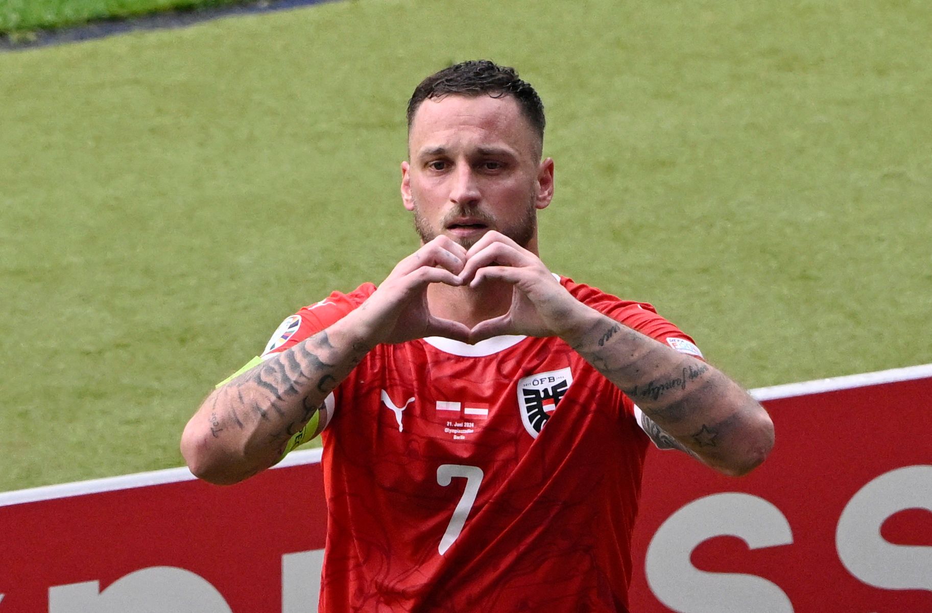 ÖFB-Star Marko Arnautovic. 