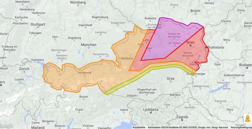 Auch am Freitag warnen Meteorologen vor schweren Unwettern. 