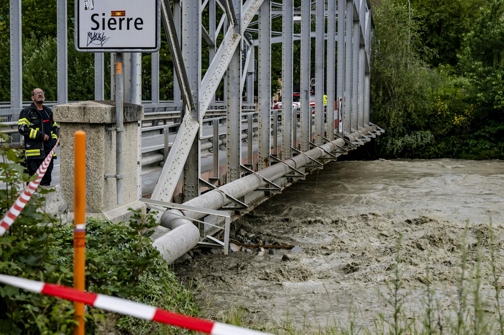 Der Bahnverkehr zwischen Riddes und Ardon wurde um 8 Uhr wieder aufgenommen.