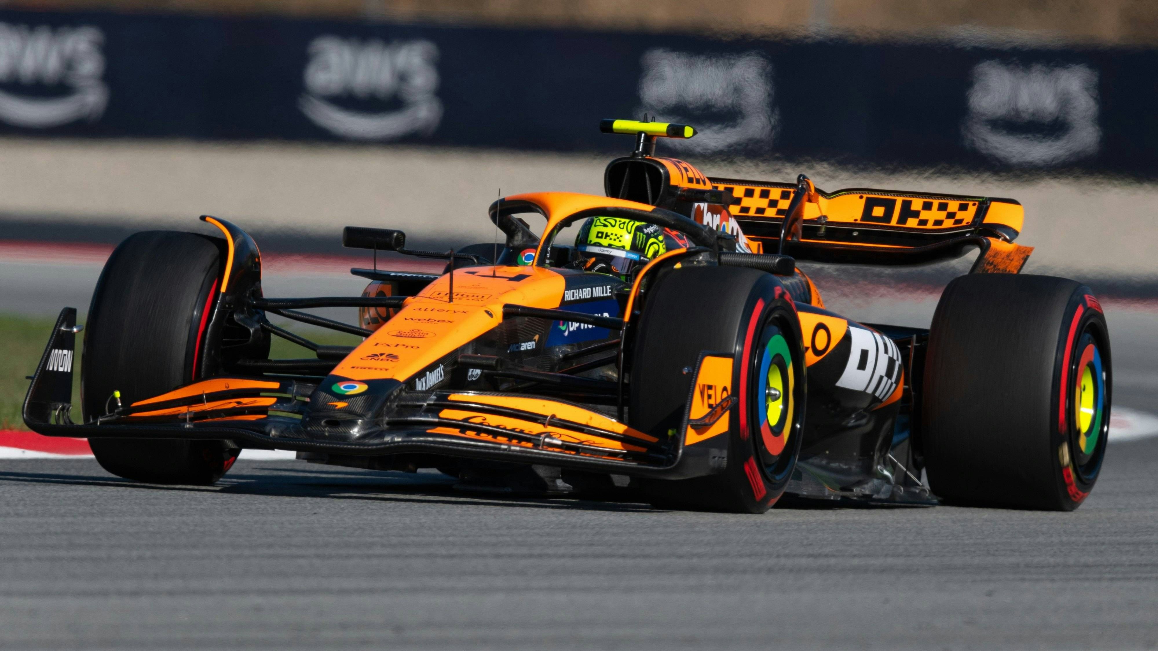 McLaren-Star Lando Norris. 