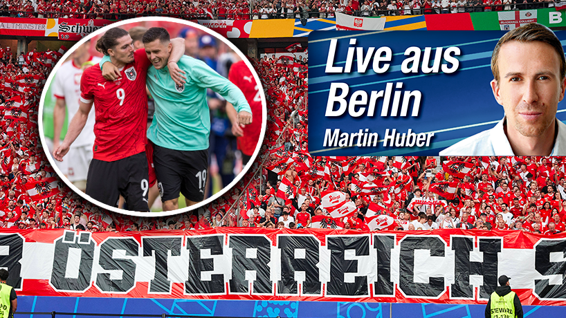 EM-Party in Berlin! "Heute"-Reporter Martin Huber ist mittendrin