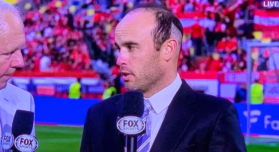 US-Star Landon Donovan mit seiner missglückten Frisur.