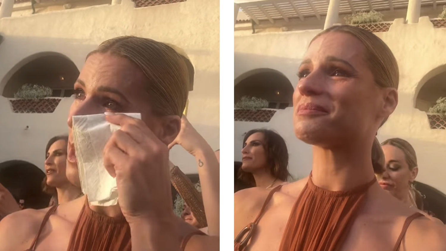 Hunzikers Tochter Aurora teilt den intimen Moment auf Instagram.