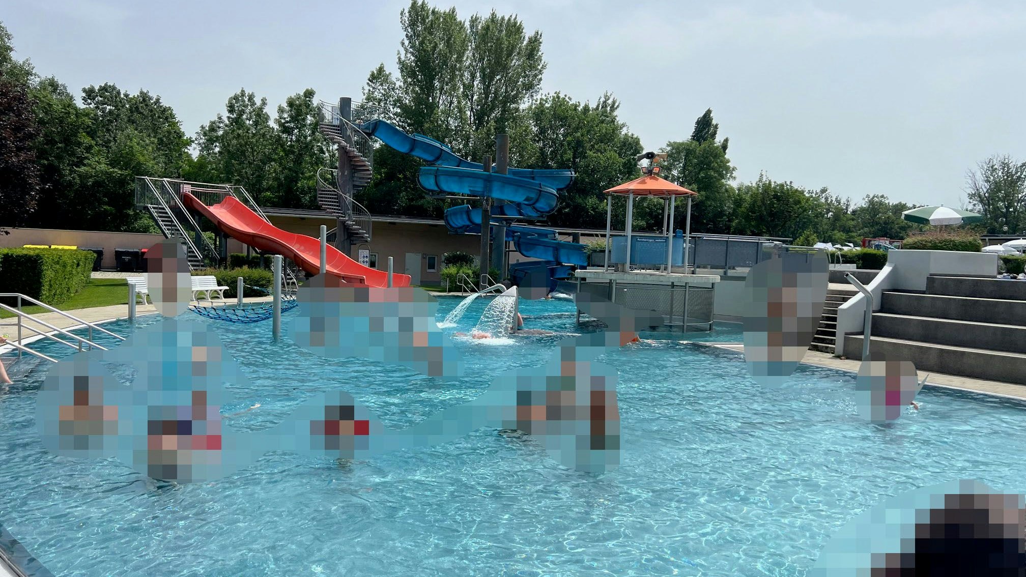 Das Freibad in Traiskirchen