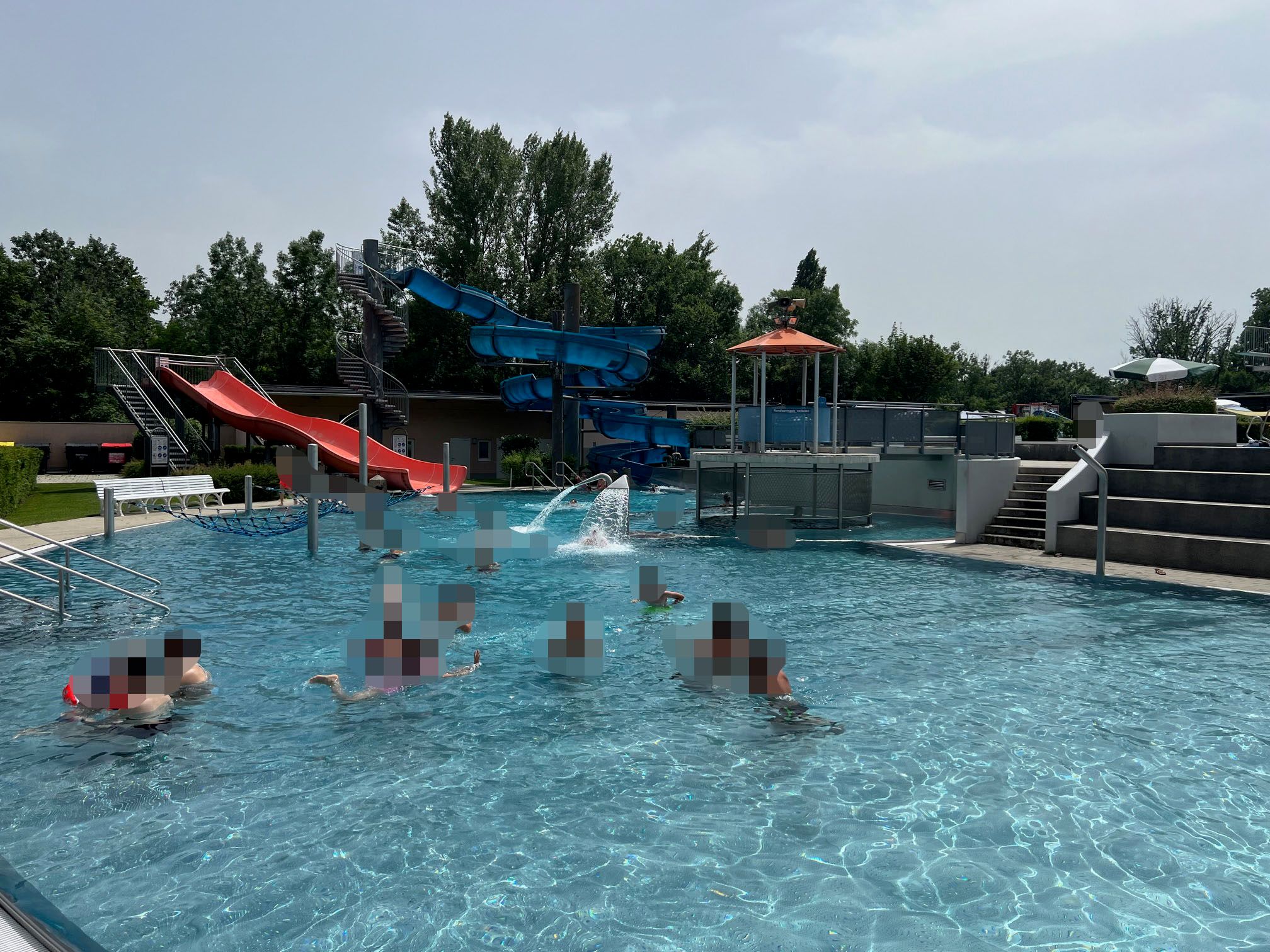 Das Freibad in Traiskirchen