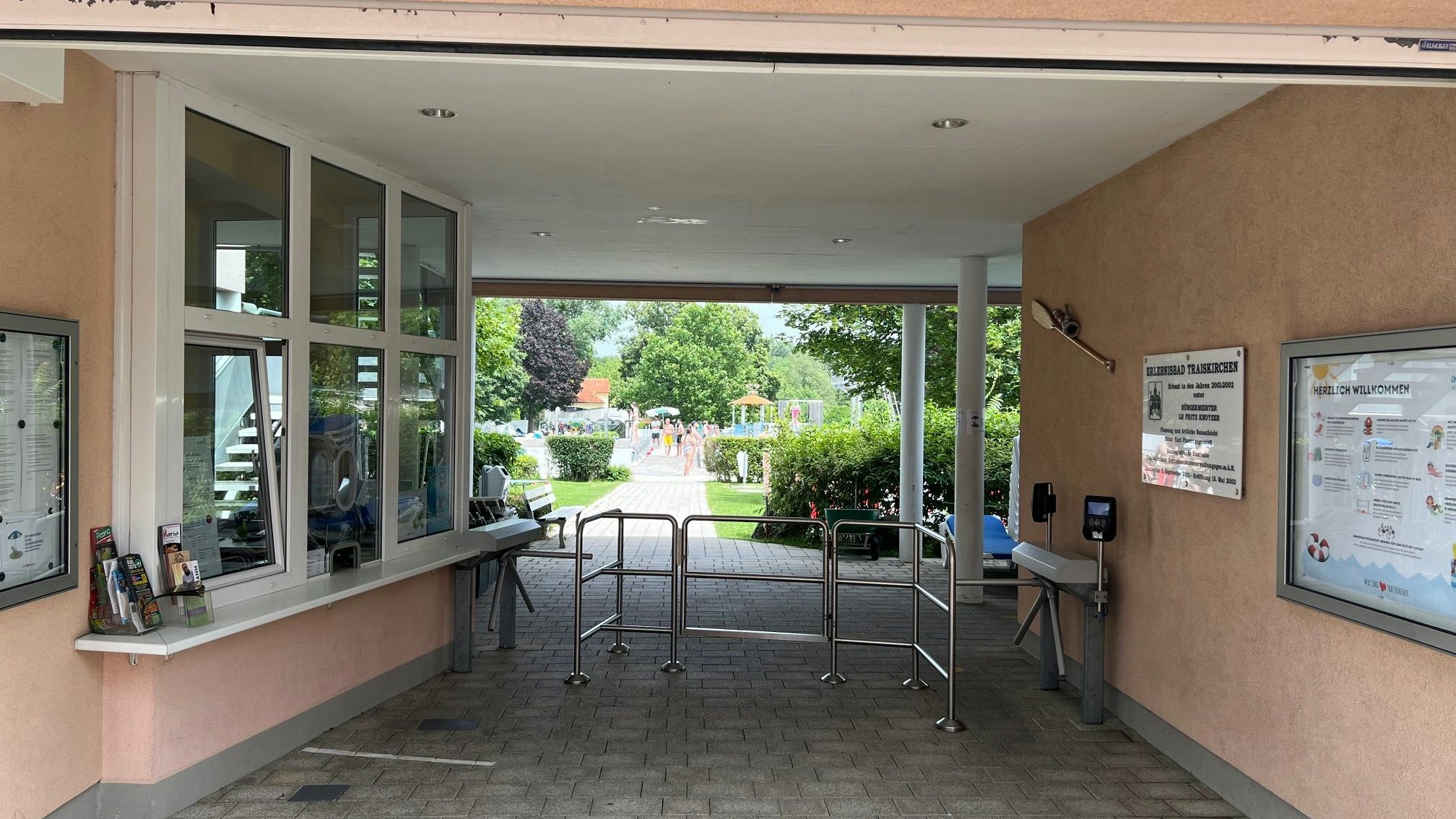 Das Freibad in Traiskirchen