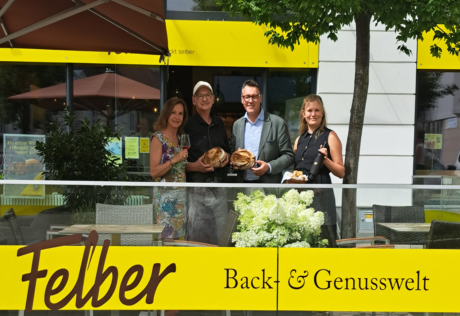 Bäckerei feierte in Hollabrunn fünfjähriges Jubiläum.