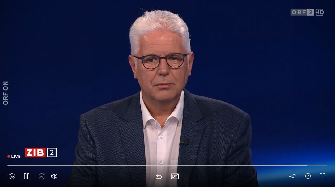 Der Vizeobmann der Österreichischen Gesundheitskasse (ÖGK), Andreas Huss, in der ORF-