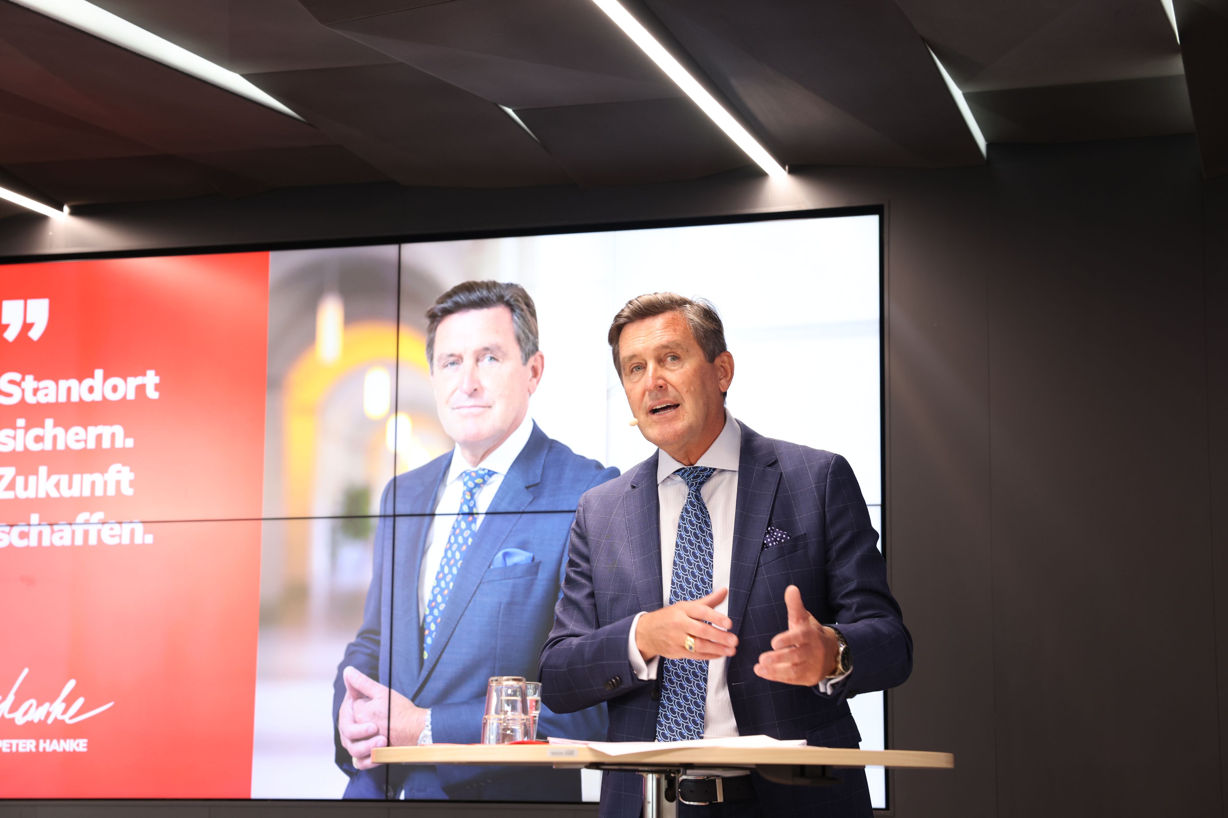 Finanzstadtrat Peter Hanke (SP) präsentierte den Rechnungsabschluss der Stadt Wien.