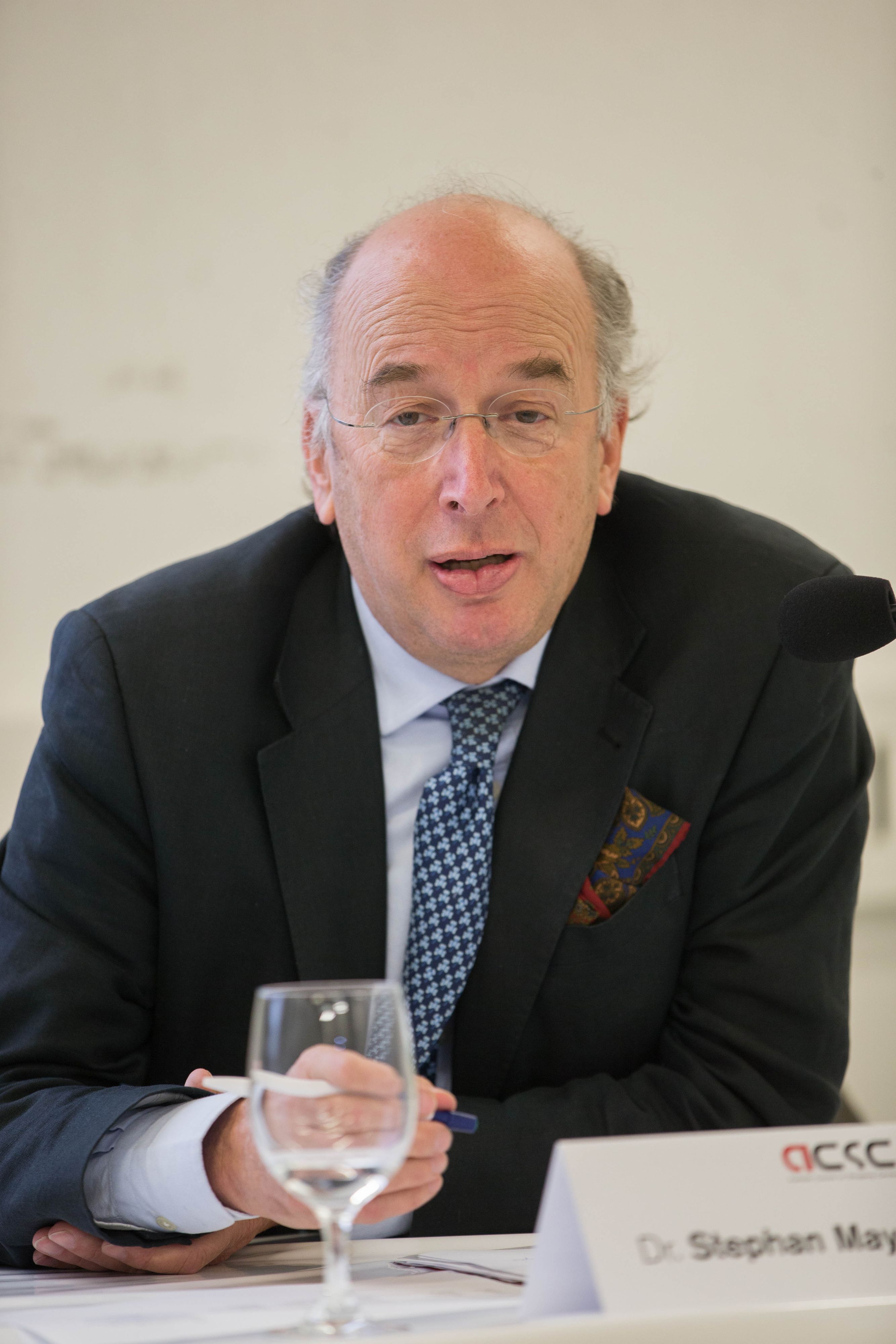 Stephan Mayer-Heinisch ist Präsident des österreichischen Handelsverbands. Archivbild 2017.