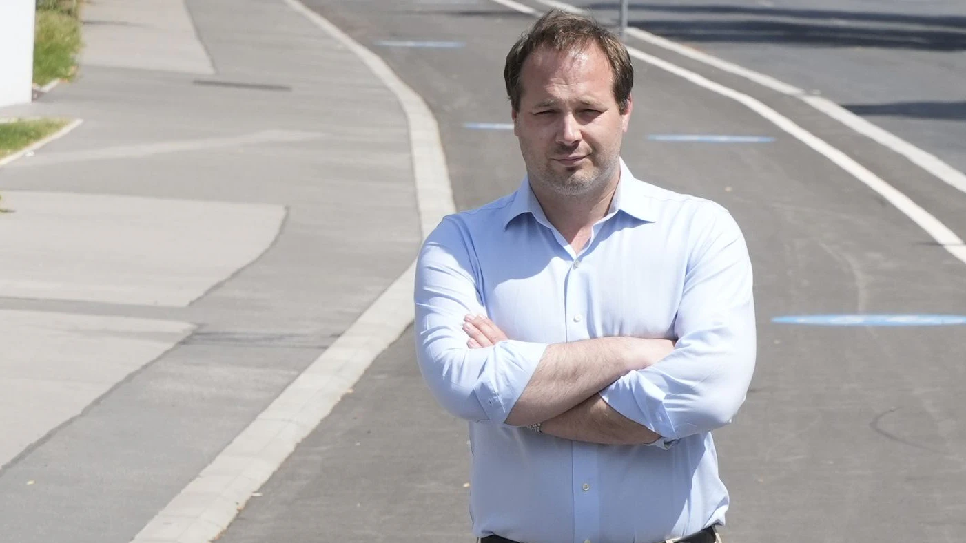 Nicht erfreut: Bezirksvorsteher Daniel Resch