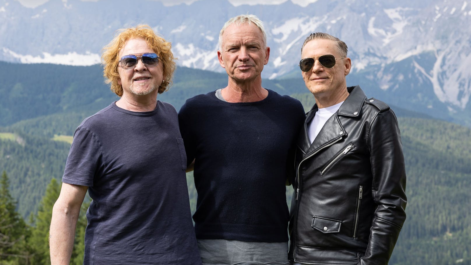 Bryan Adams, Sting & Simply Red rocken im Schnee